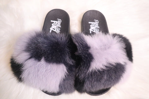 Silver slippers