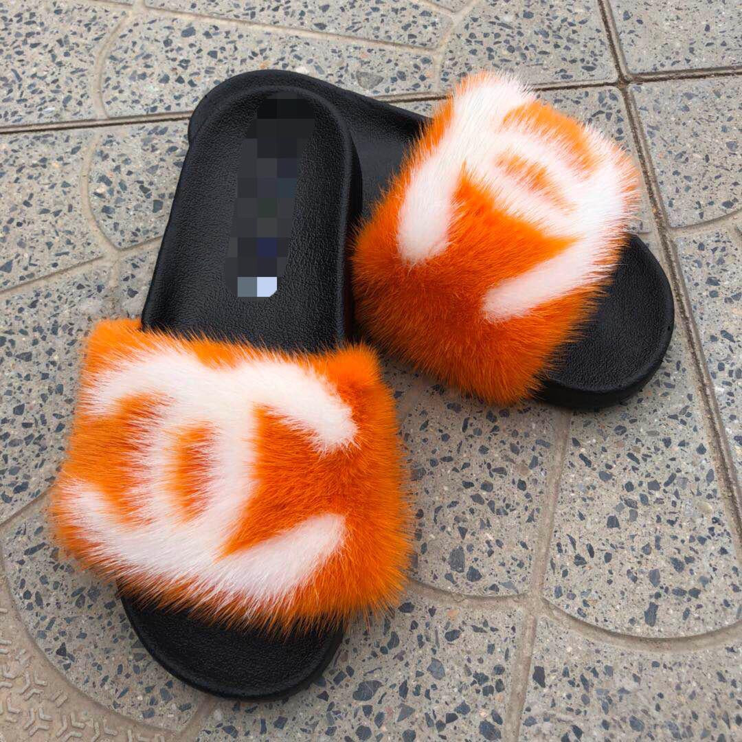 Bright slippers